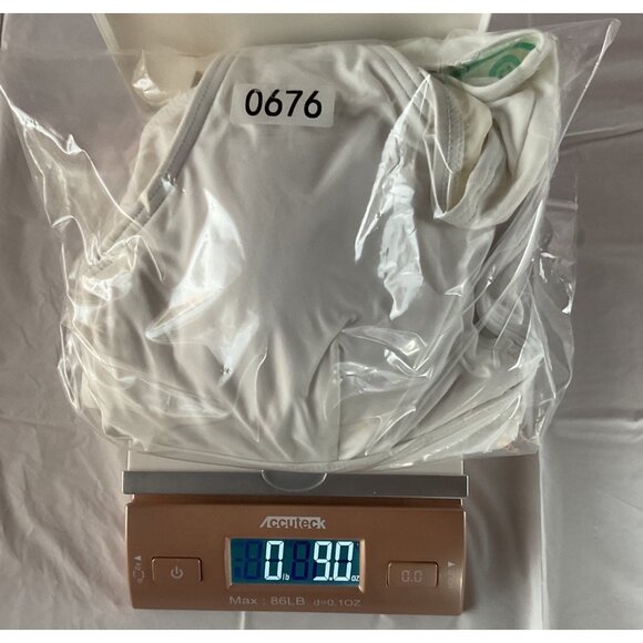 NWT Contours Coco Reef White One-Piece Swimsuit Underwire Ruching Design 12/36C - Picture 14 of 14